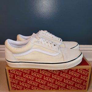 Vans, Size 12, California Custom Cream with original box